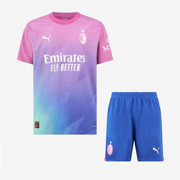 Camiseta AC Milan 3ª Niño 2023-2024